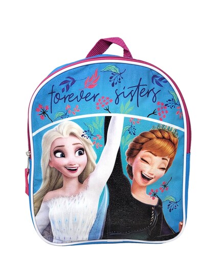 disney frozen 2 mini backpack Anna and Elsa Sided including a matching accessory pouch that makes for the perfect bag charm and a printed matching lunch box showcasing beloved characters in a soft Wondapop - Frozen - Elsa